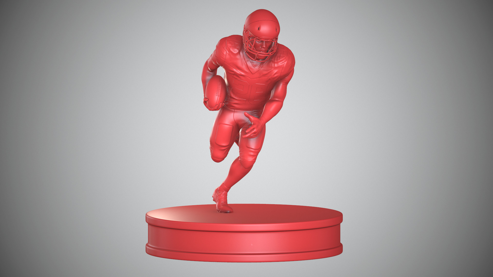 Saquon Barkley 3D print model_1