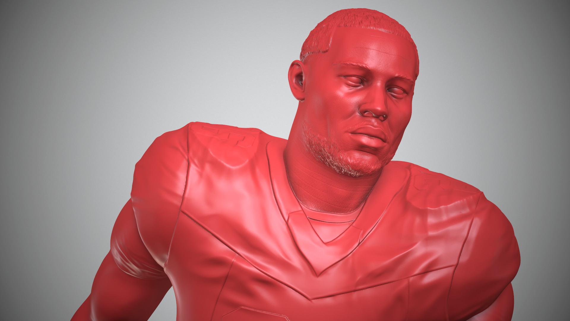 Saquon Barkley 3D print model_26