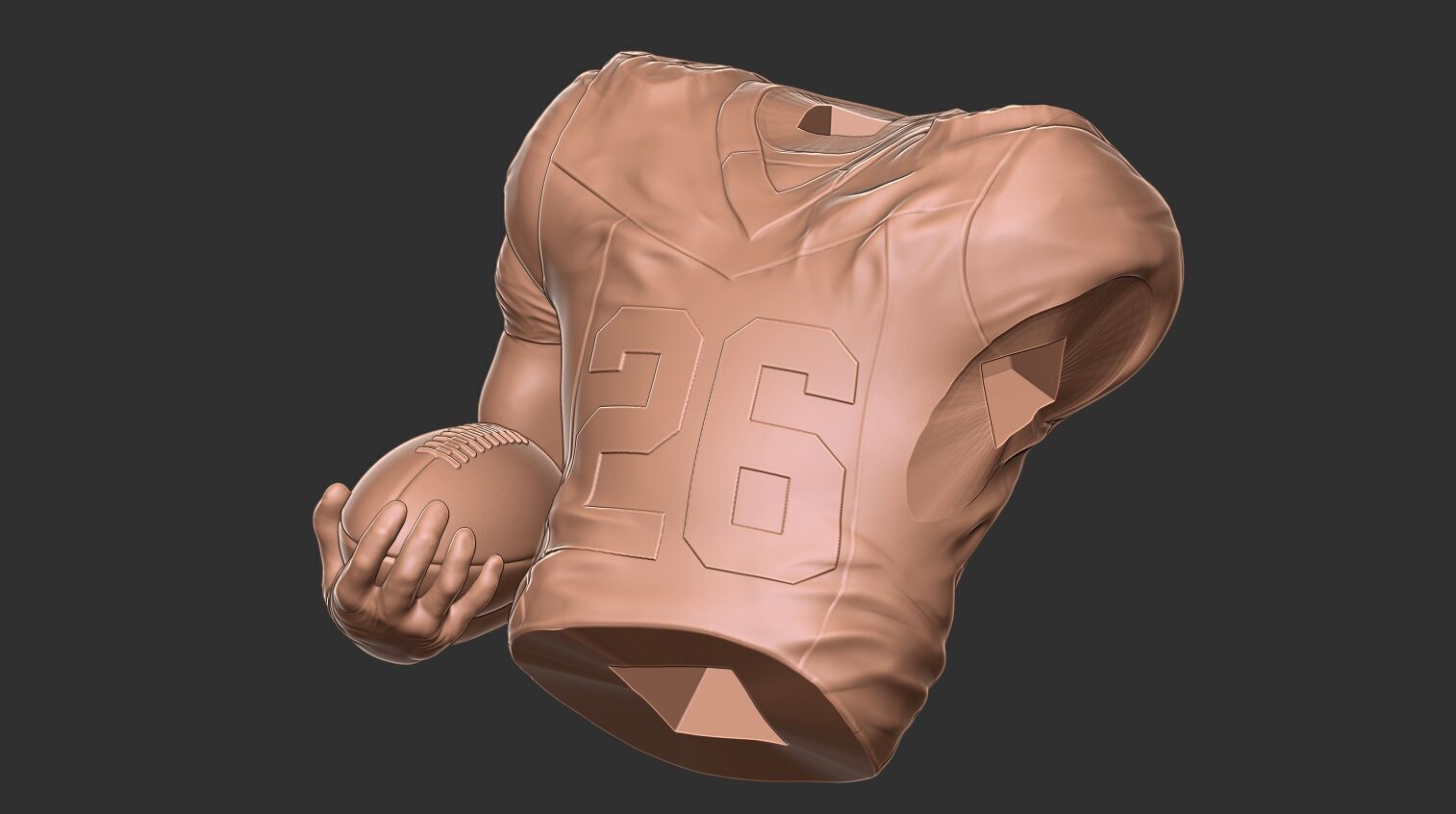 Saquon Barkley 3D print model_38