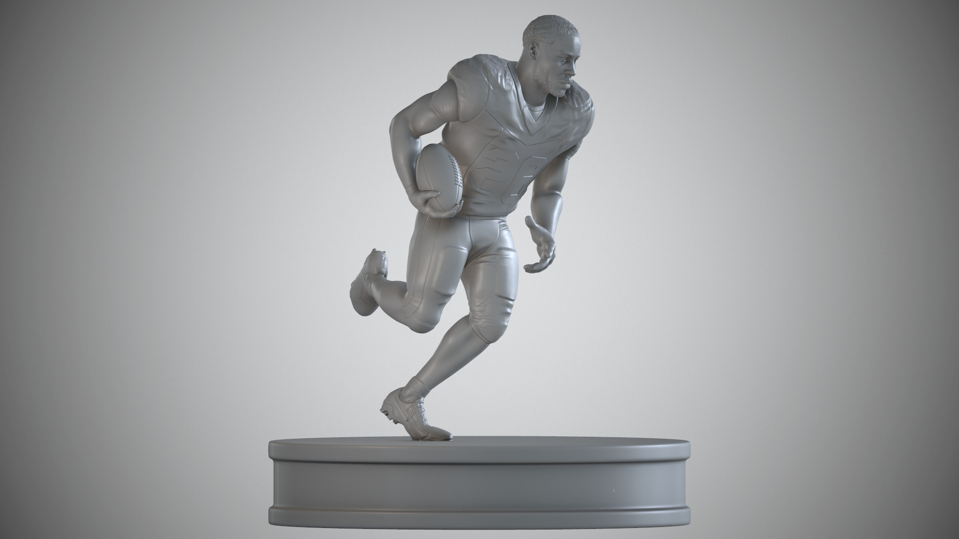 Saquon Barkley 3D print model_3