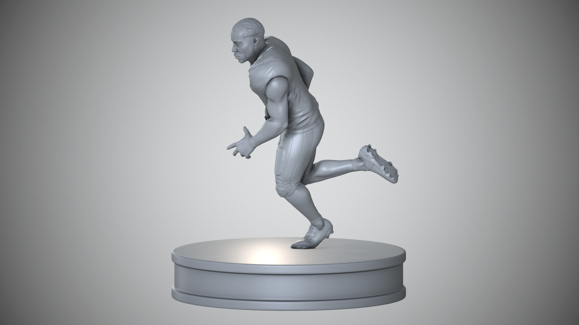 Saquon Barkley 3D print model_7