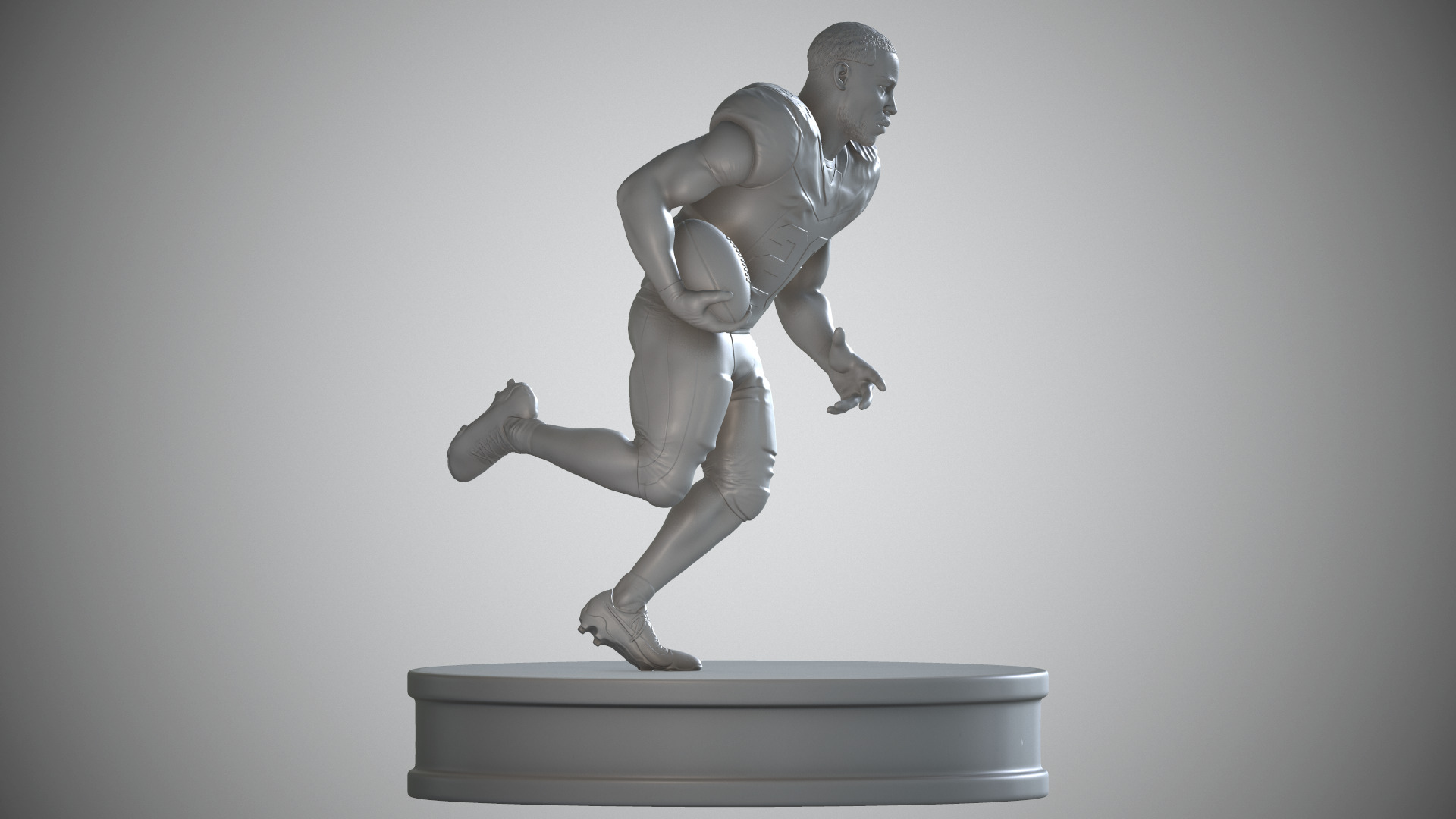 Saquon Barkley 3D print model_5