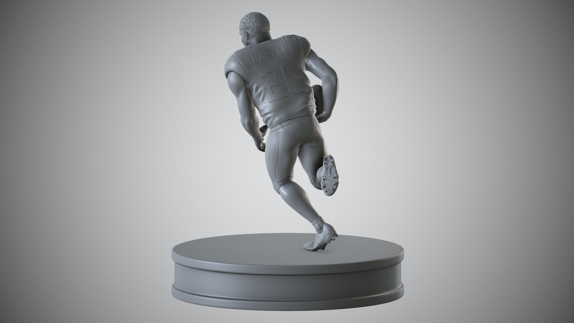 Saquon Barkley 3D print model_8