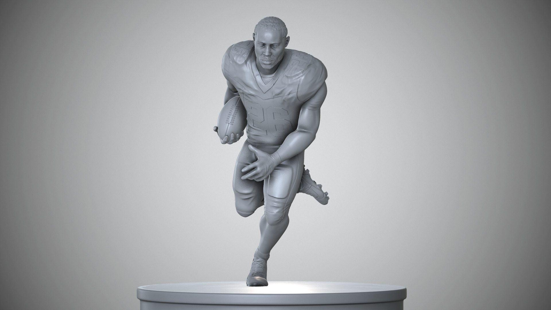Saquon Barkley 3D print model_14