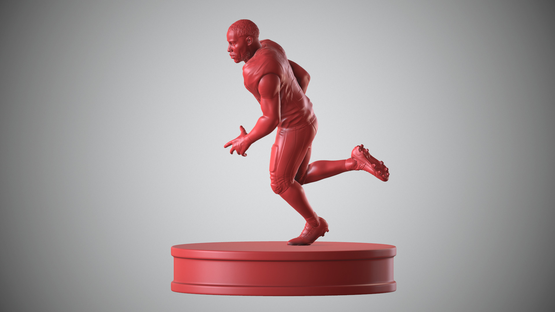Saquon Barkley 3D print model_2