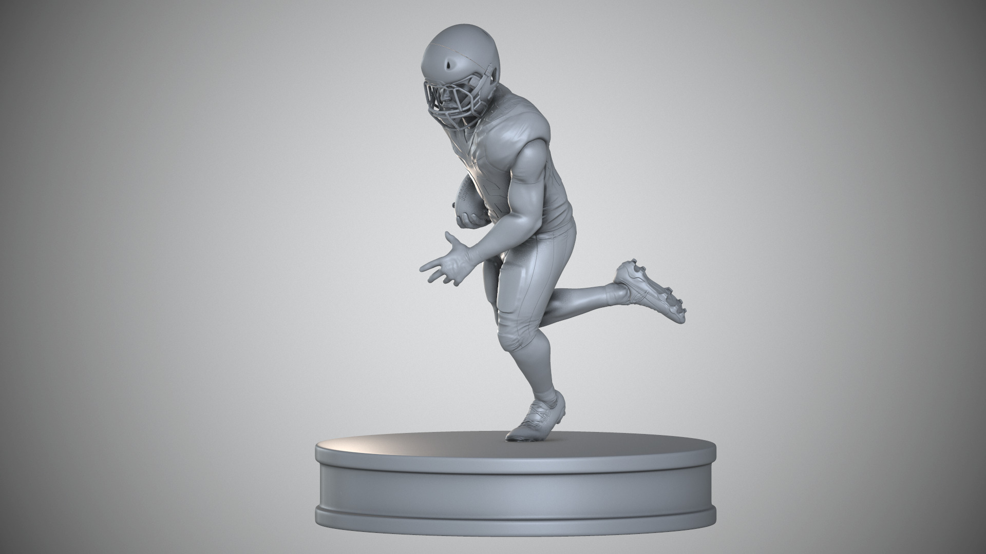 Saquon Barkley 3D print model_34