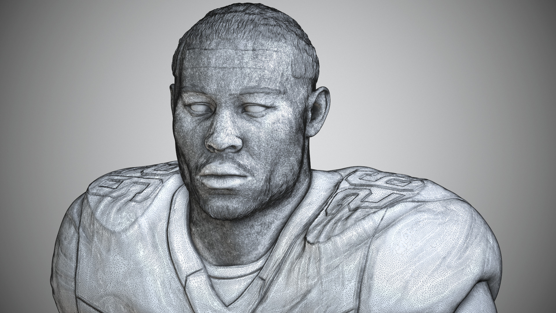 Saquon Barkley 3D print model_42