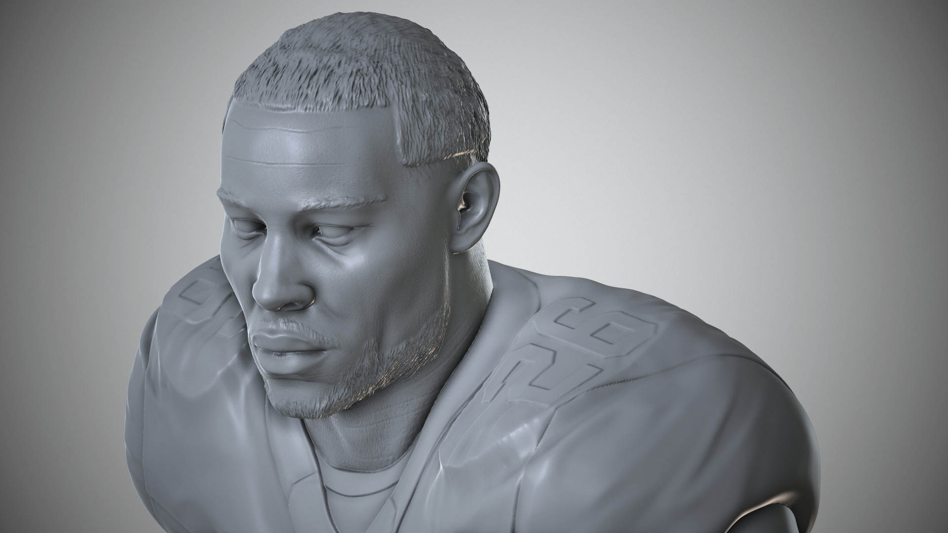 Saquon Barkley 3D print model_13