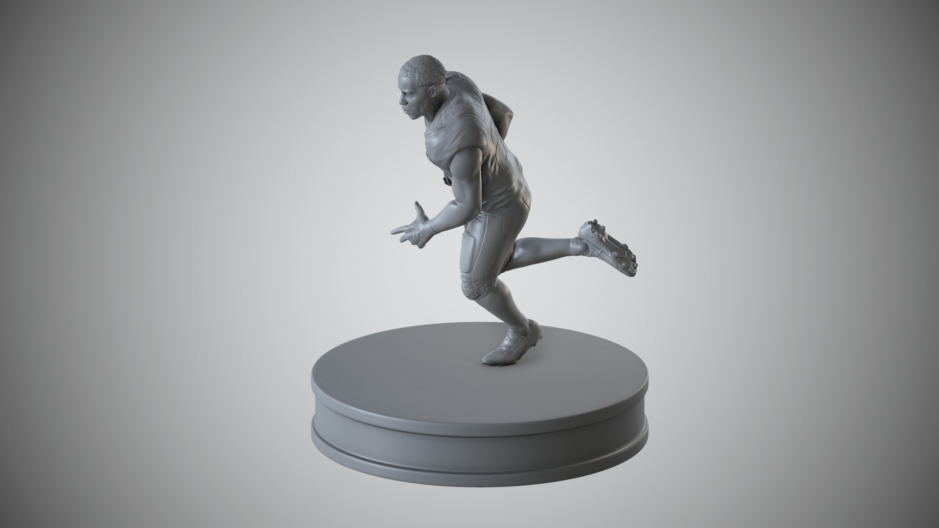 Saquon Barkley 3D print model_17
