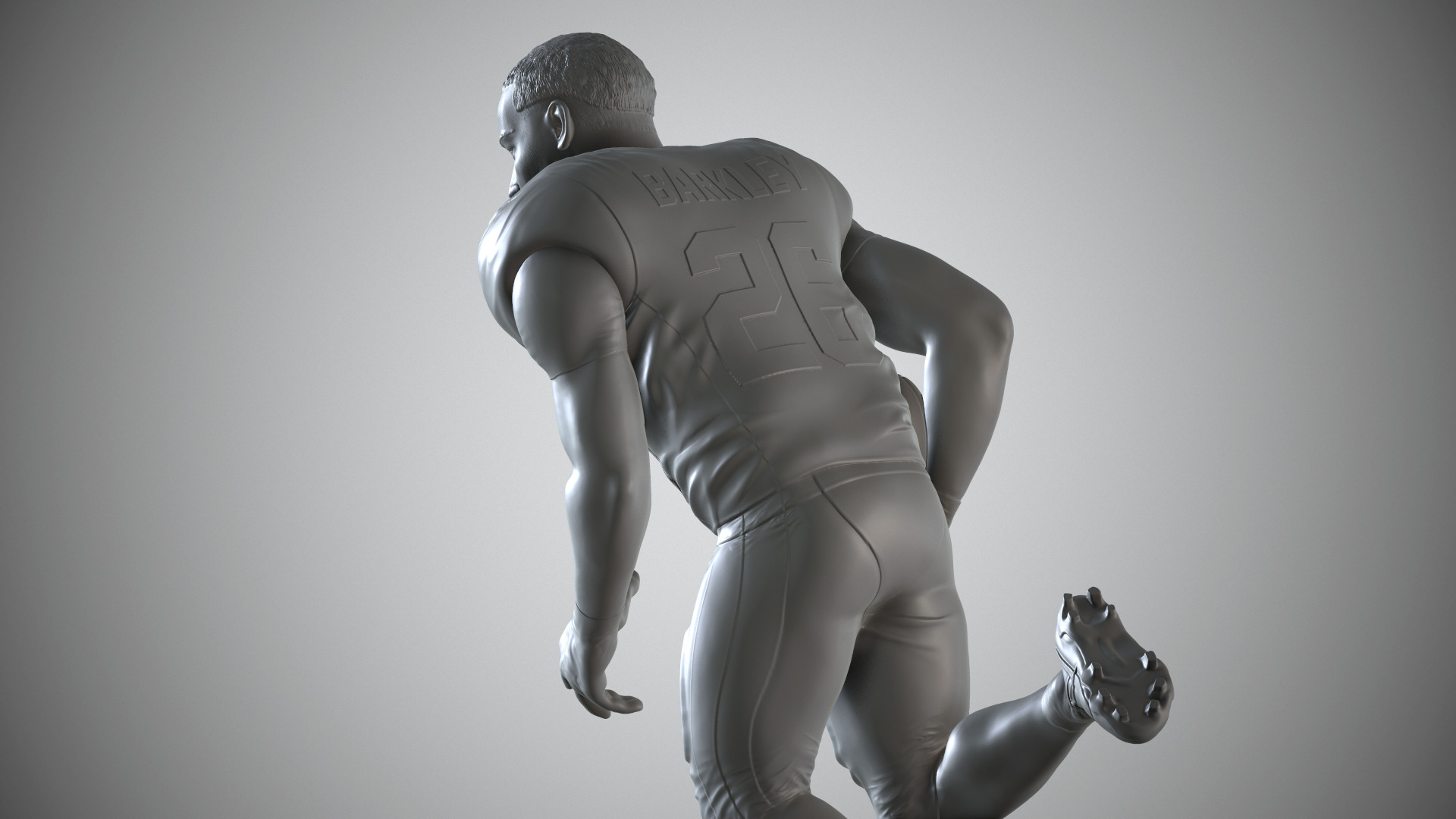 Saquon Barkley 3D print model_16