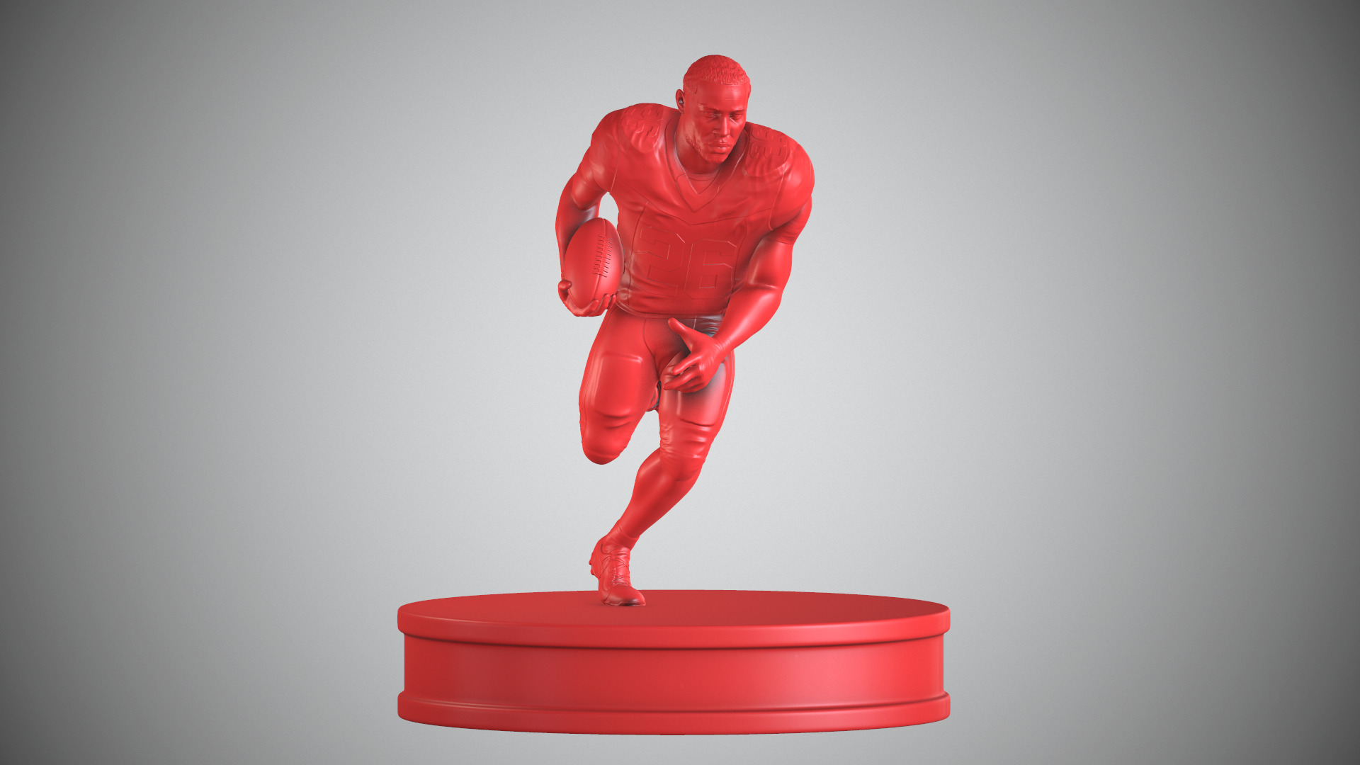 Saquon Barkley 3D print model_4