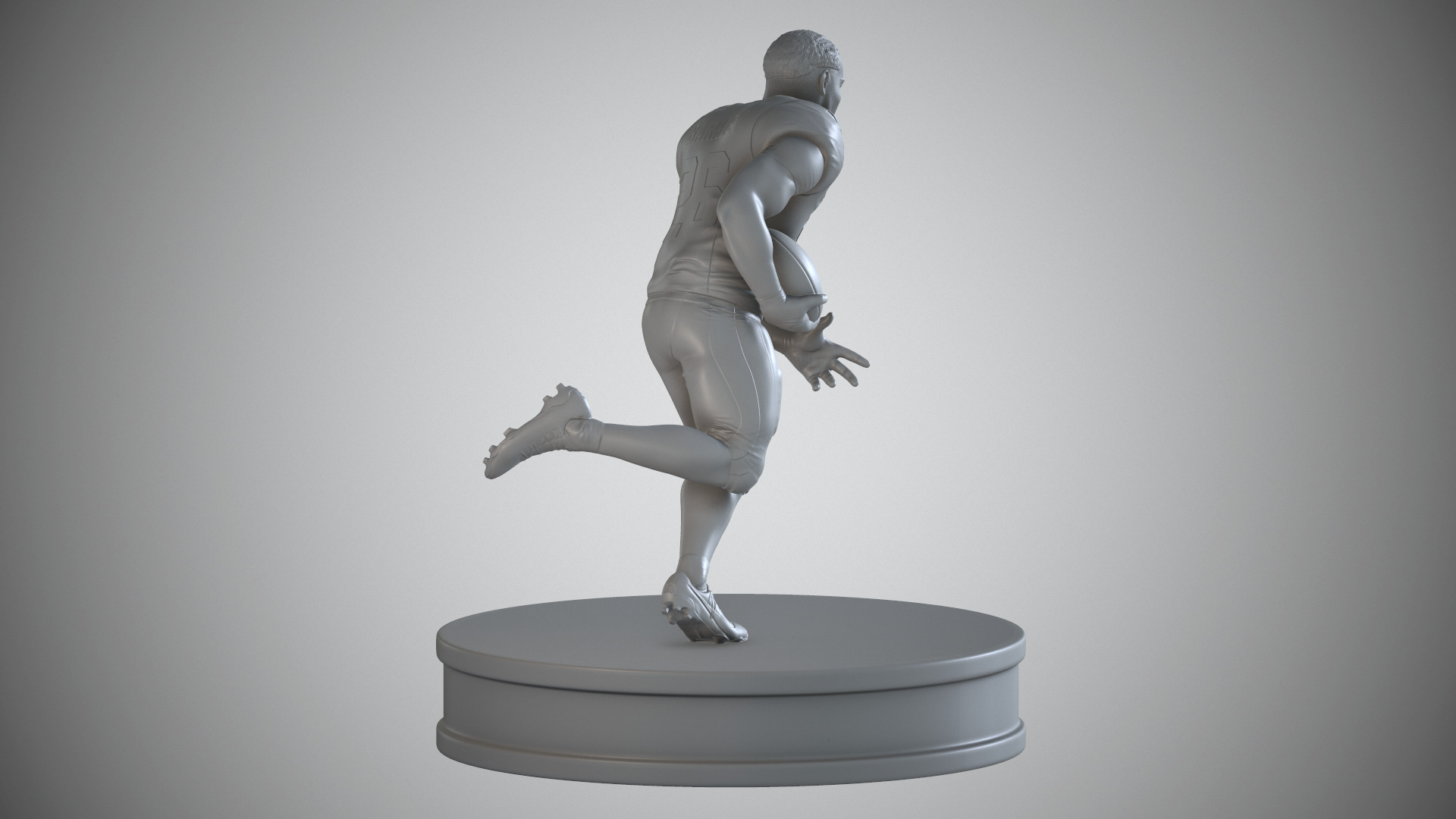 Saquon Barkley 3D print model_9