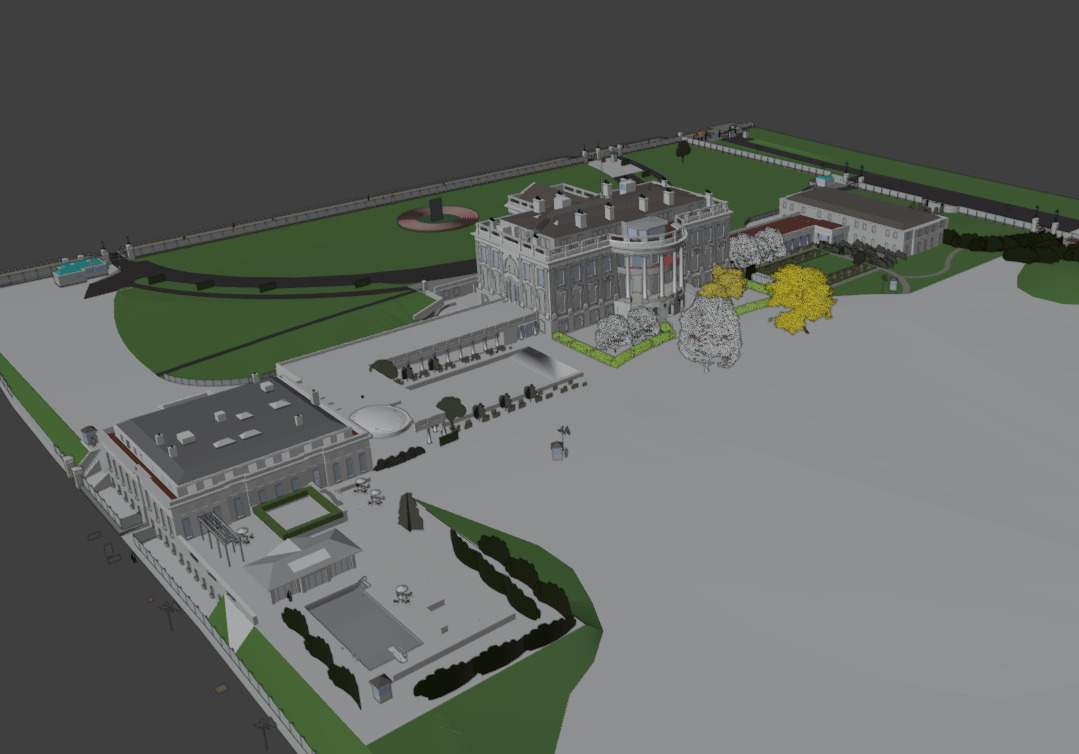 White House 3D model_1
