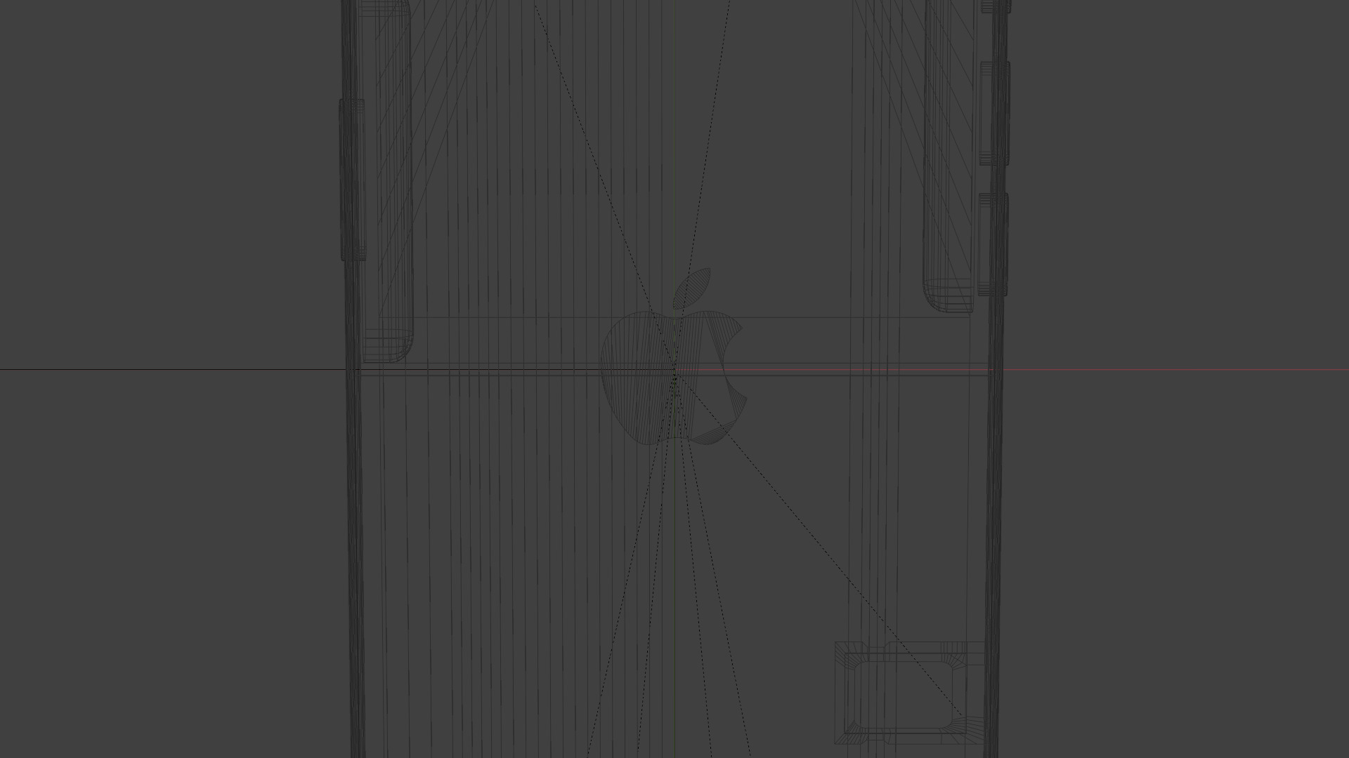 Apple iPhone 16e 3d model Low-poly 3D model_17