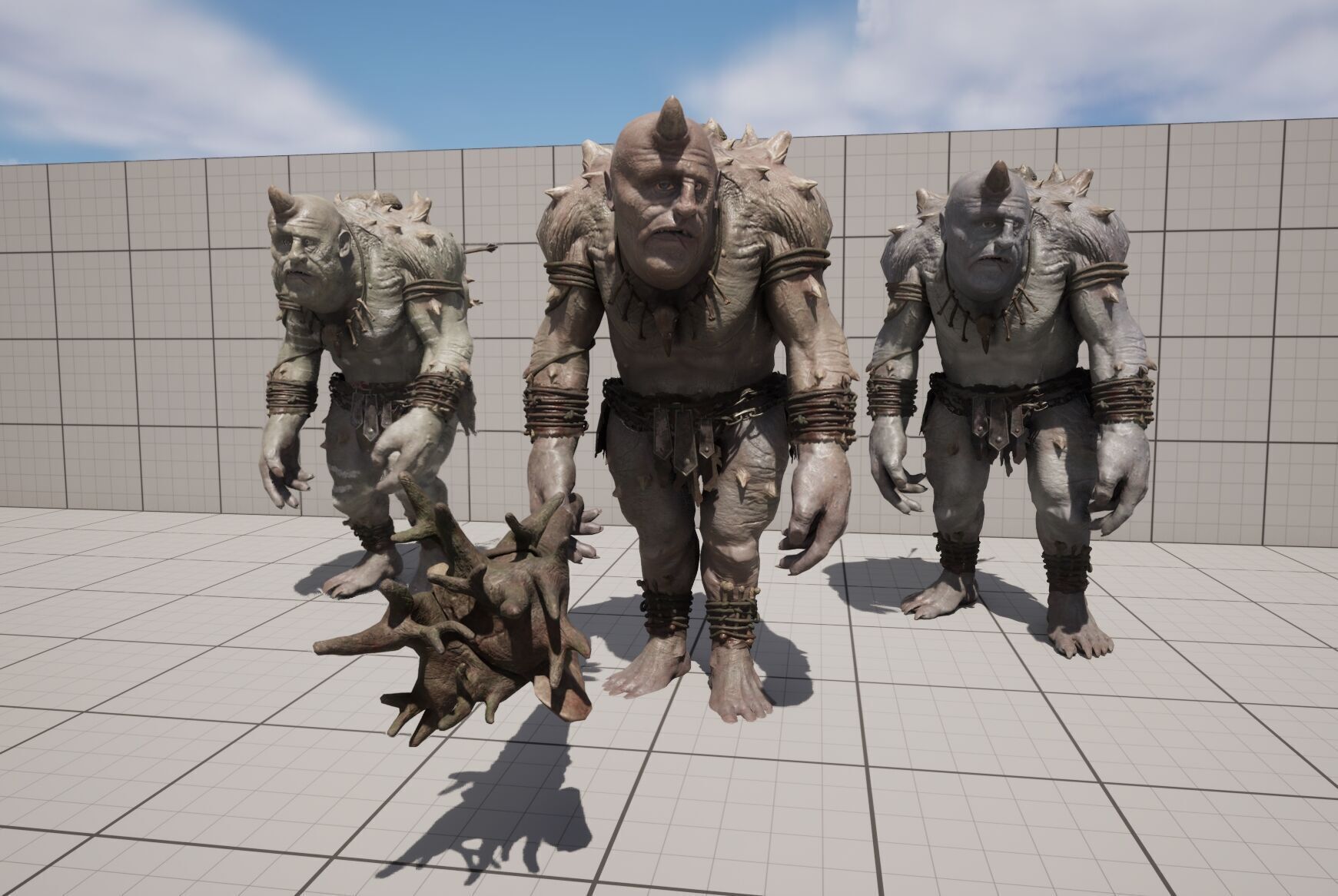 ForestMonster3 Low-poly 3D model_22