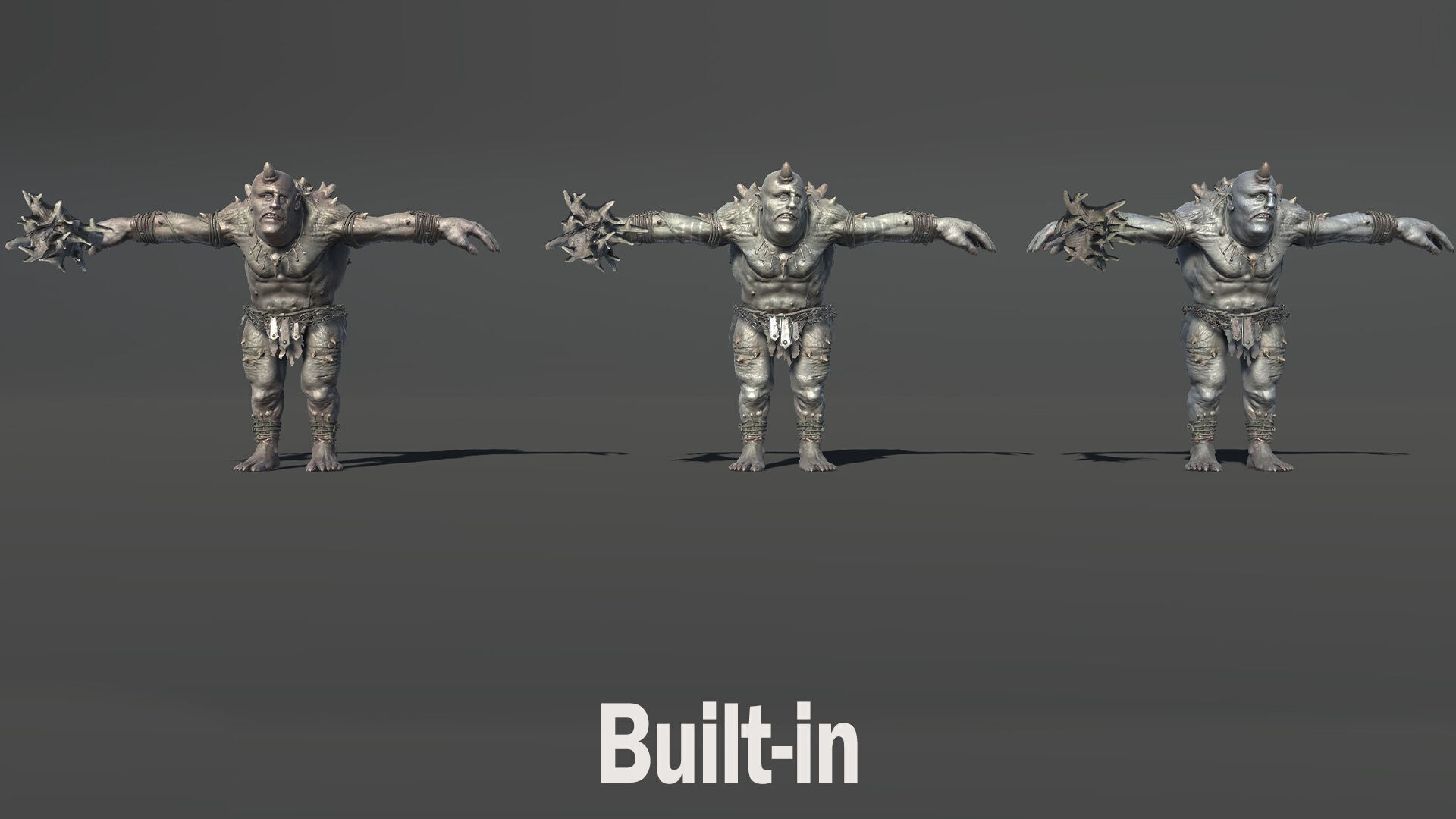 ForestMonster3 Low-poly 3D model_27