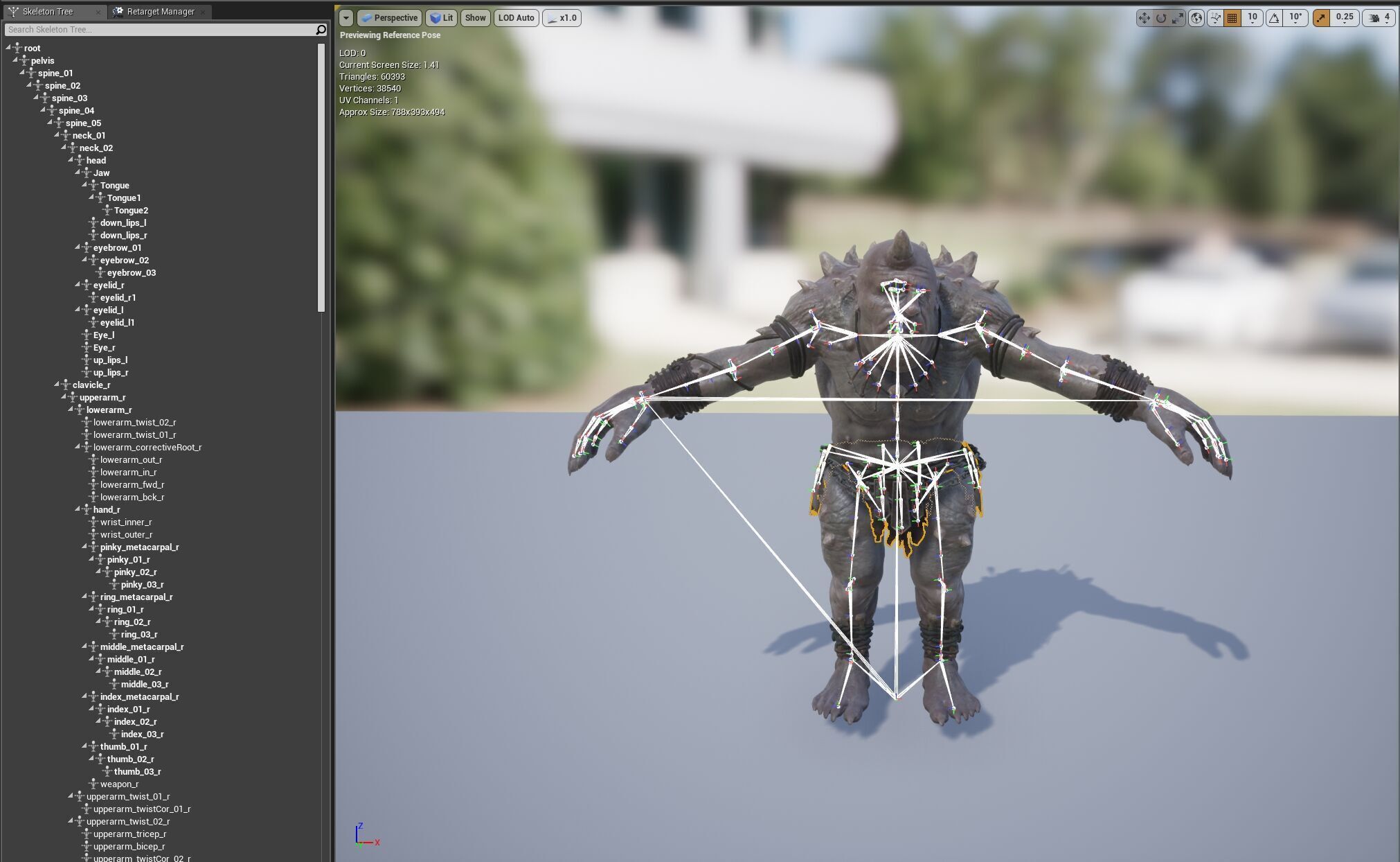 ForestMonster3 Low-poly 3D model_26