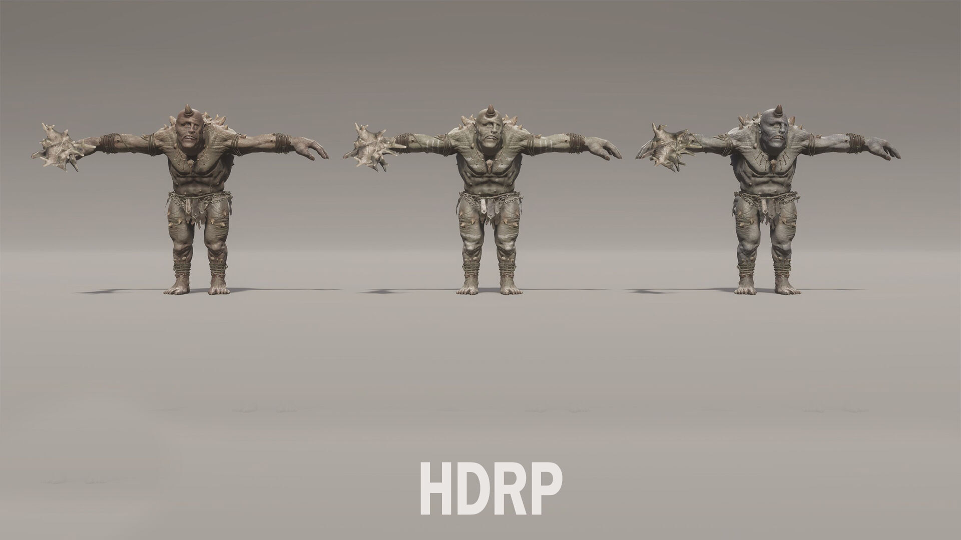 ForestMonster3 Low-poly 3D model_29