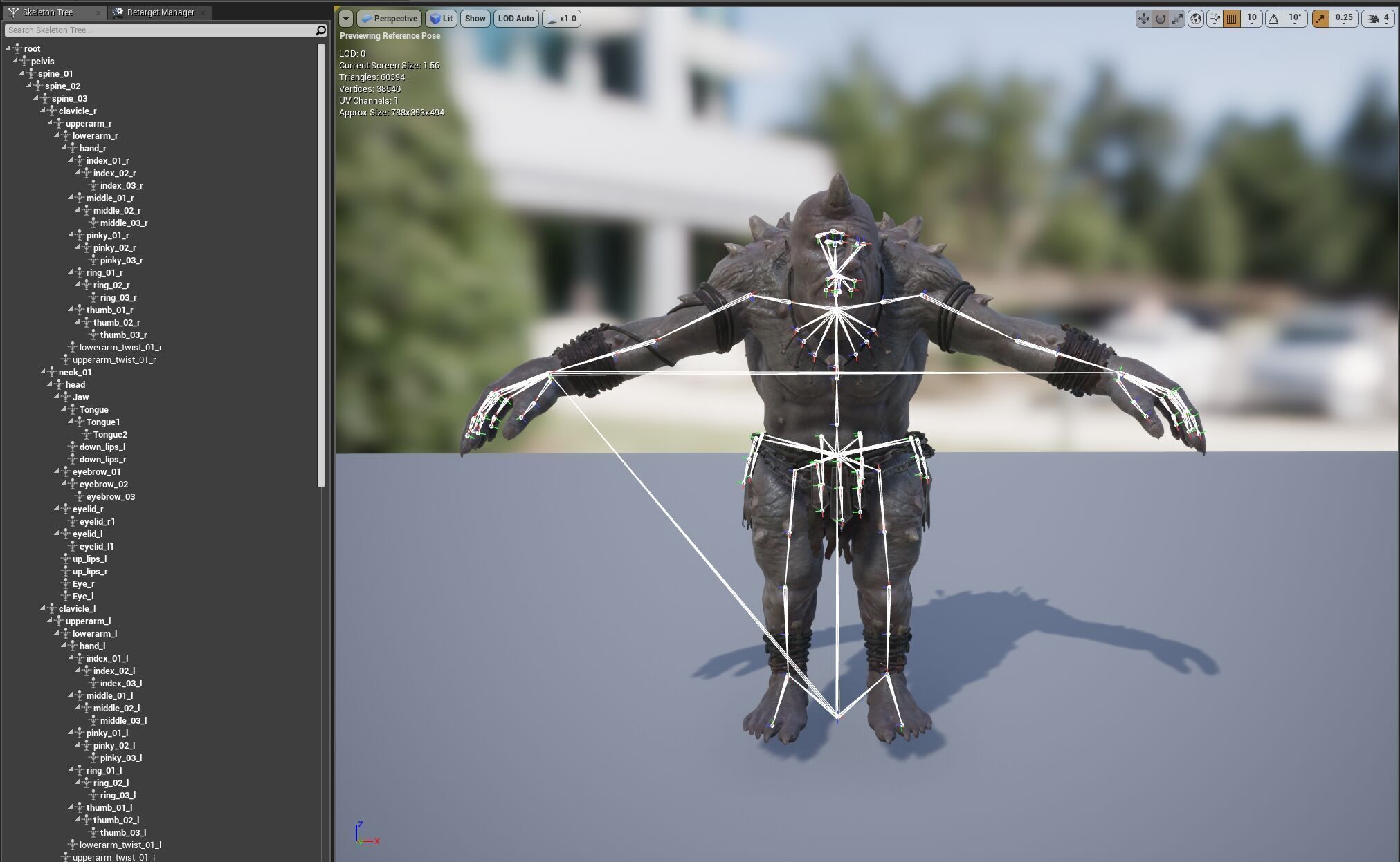 ForestMonster3 Low-poly 3D model_25