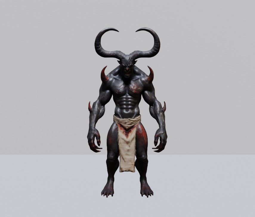 Demon Lord 3D Model Pack 3D model_3