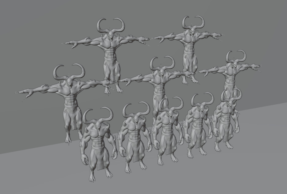 Demon Lord 3D Model Pack 3D model_1