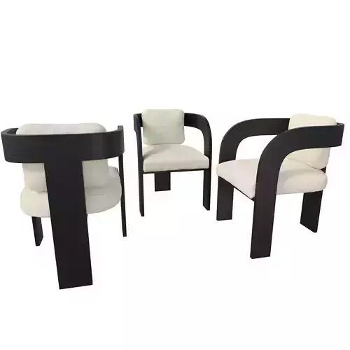 Zaylee Dining Chair 3D model