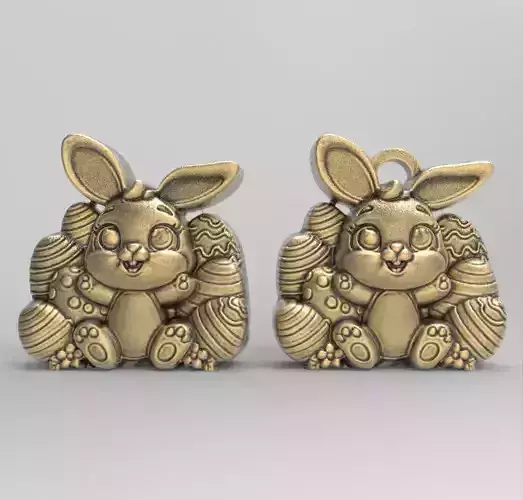 Easter bunny egga decor 