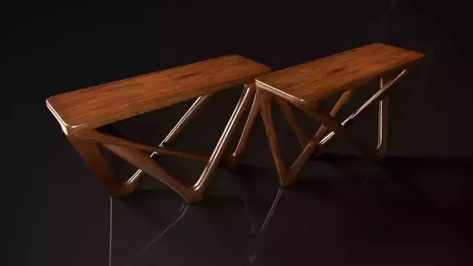Organic Wooden Table