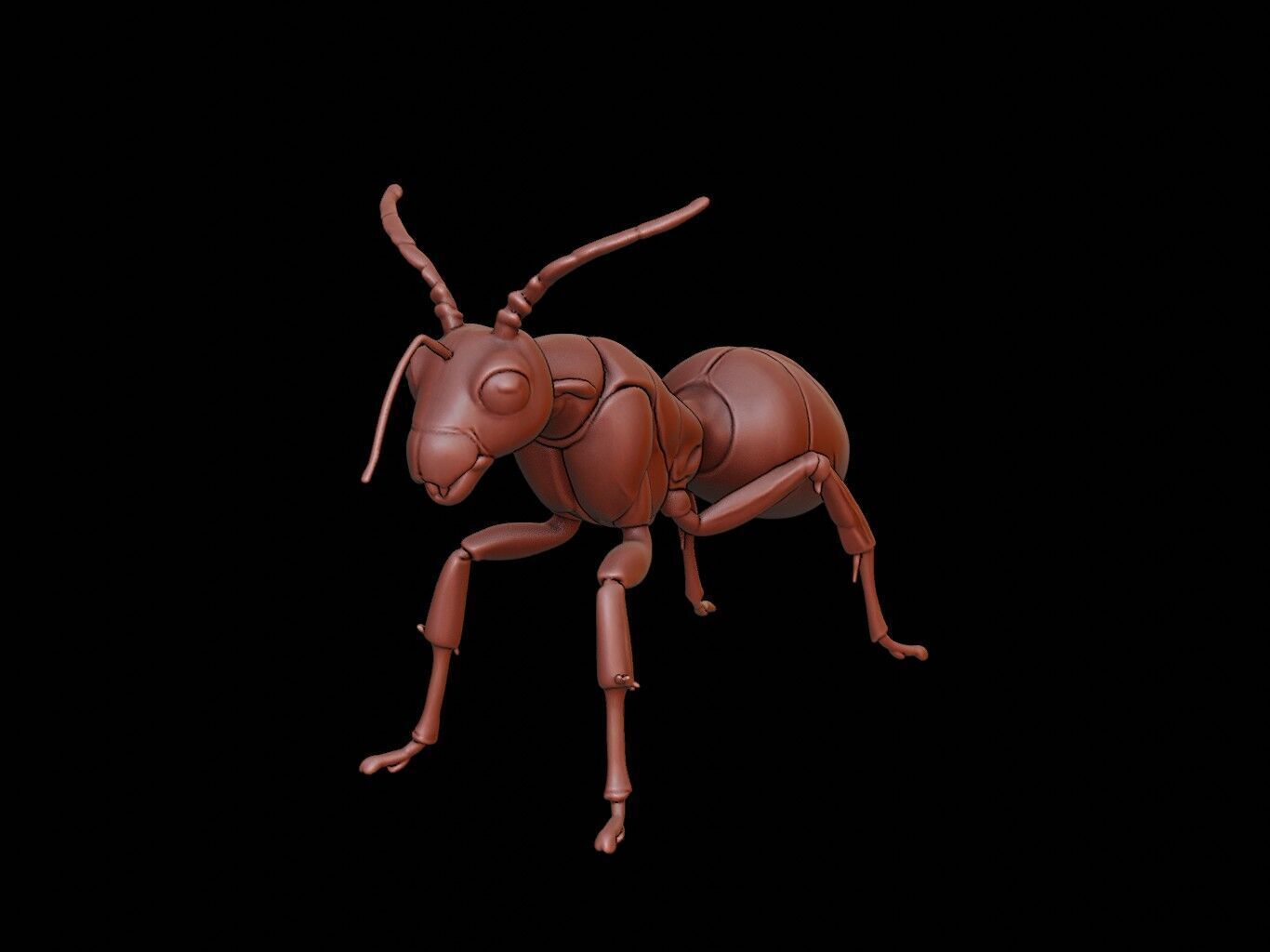 Ant Animal Sculpture 3D print model_2