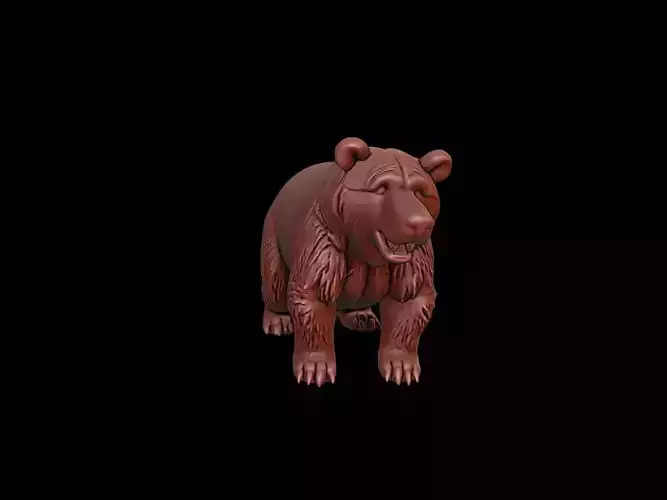 Bear Animal Sculpture