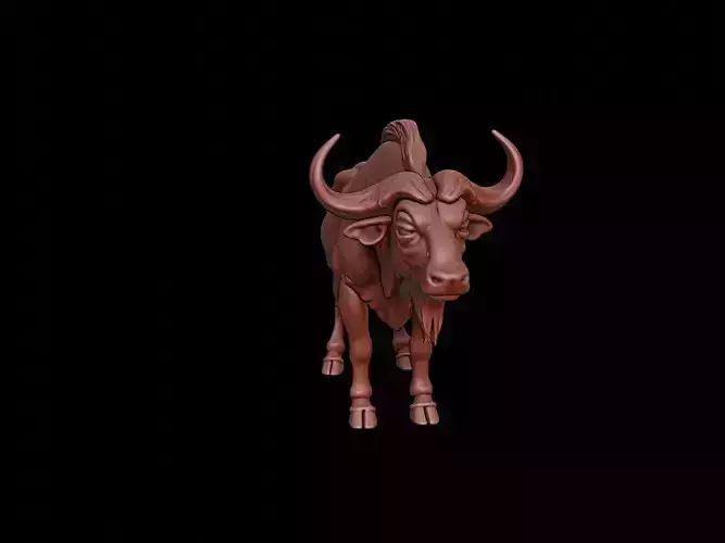 Buffalo Animal Sculpture