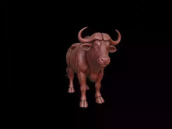 Buffalo Animal Sculpture