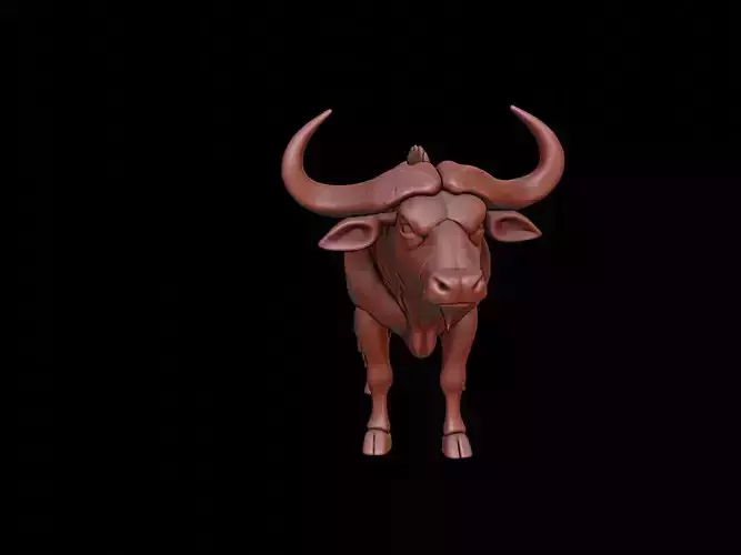 Buffalo Animal Sculpture