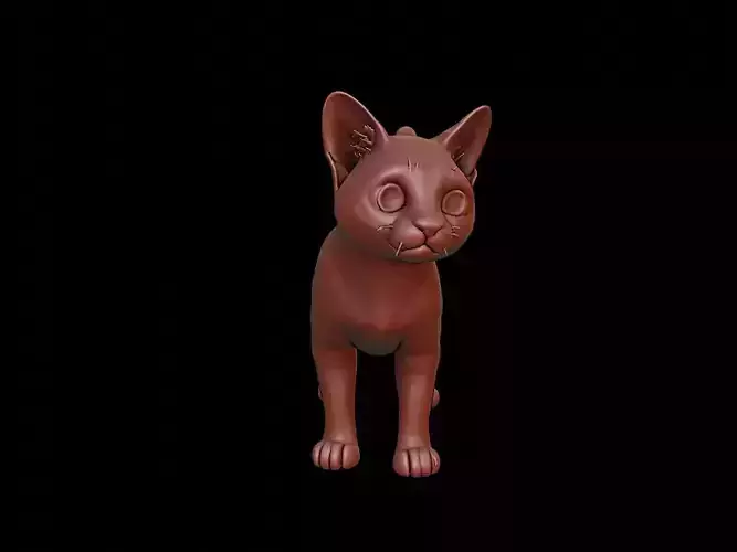 Cat Animal Sculpture