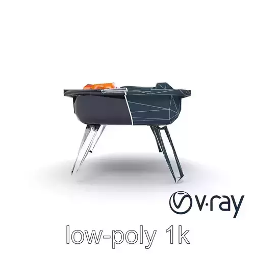 Portable Outdoor Food Grill model pack