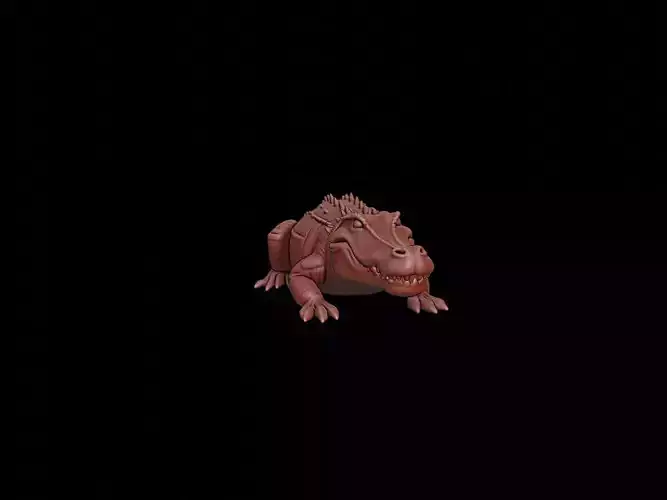 Crocodile Animal Sculpture