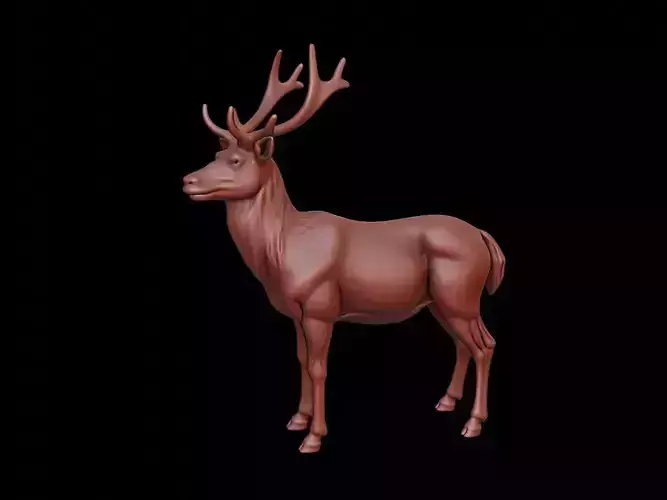 Deer Animal Sculpture