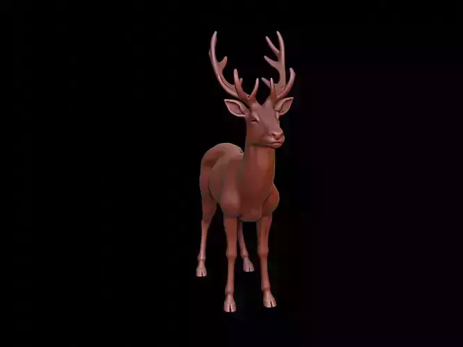 Deer Animal Sculpture