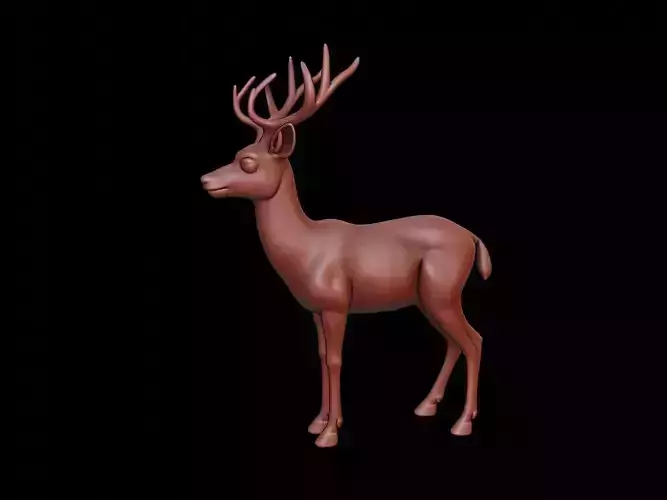 Deer Animal Sculpture