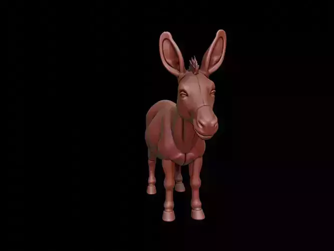 Donkey Animal Sculpture