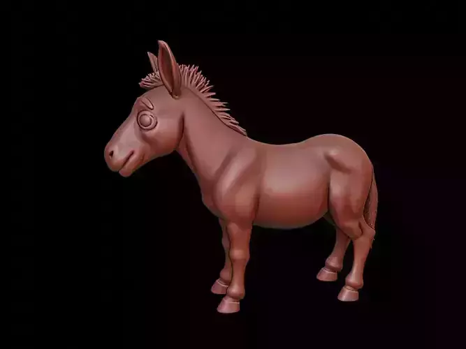 Donkey Animal Sculpture