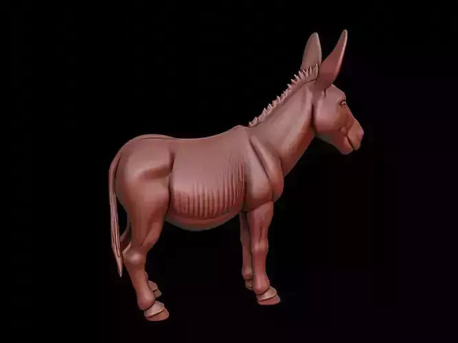 Donkey Animal Sculpture