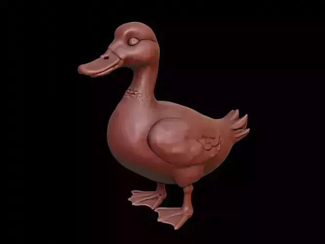 Duck Animal Sculpture