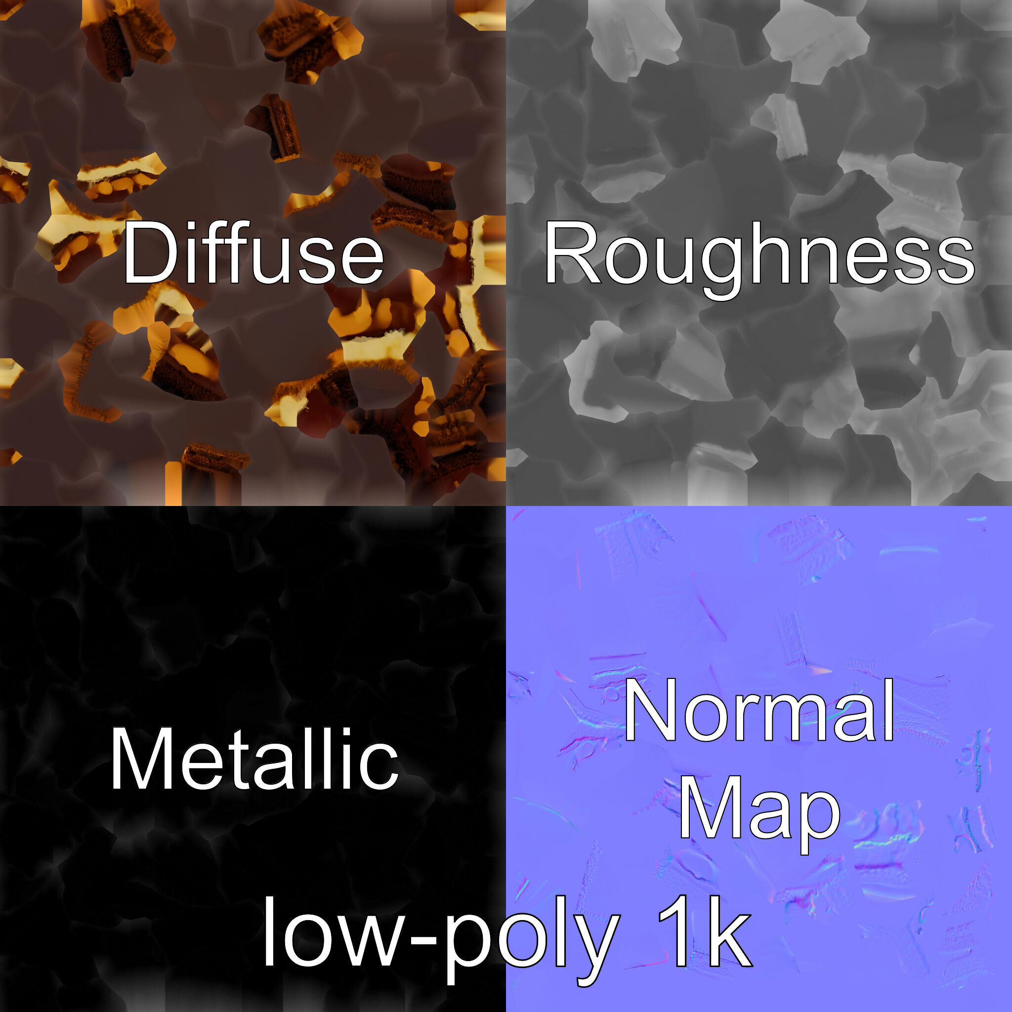 Sachertorte Chocolate Cake Slice model pack Low-poly 3D model_7