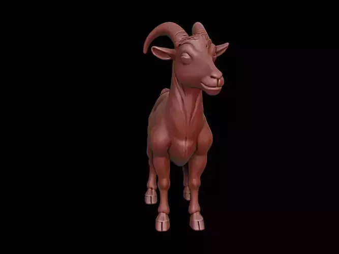 Goat Animal Sculpture