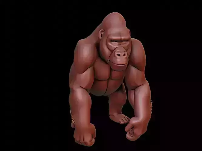 Gorilla Animal Sculpture