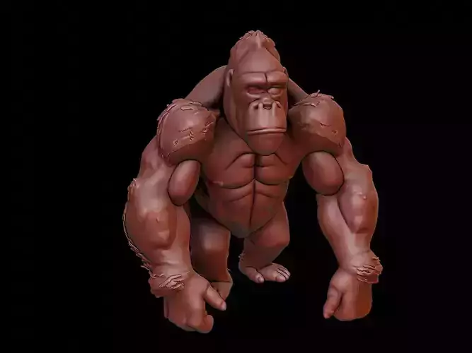 Gorilla Animal Sculpture
