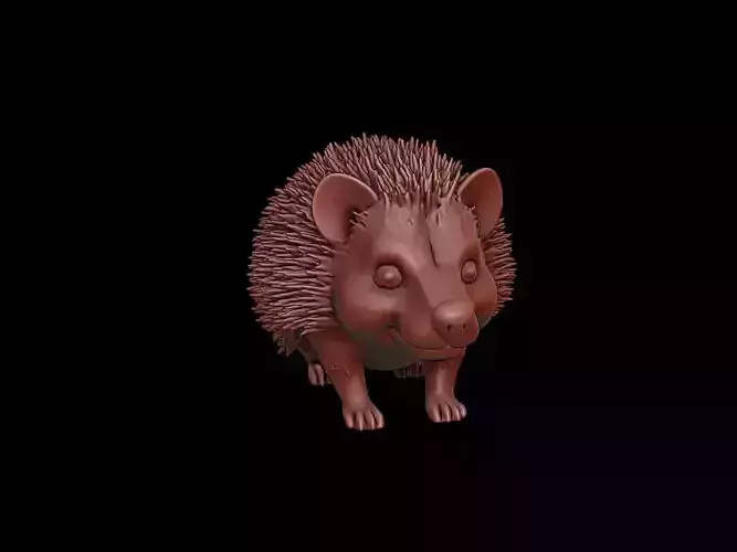 Hedgehog Animal Sculpture