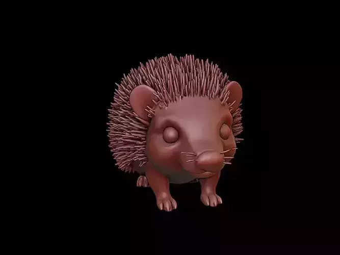 Hedgehog Animal Sculpture