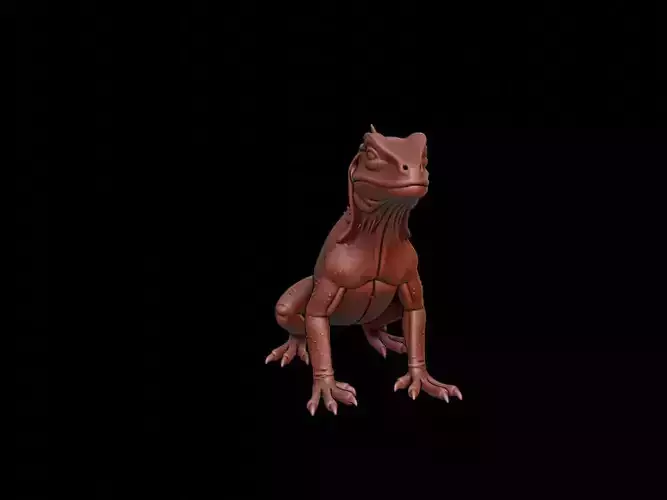 Lizard Animal Sculpture